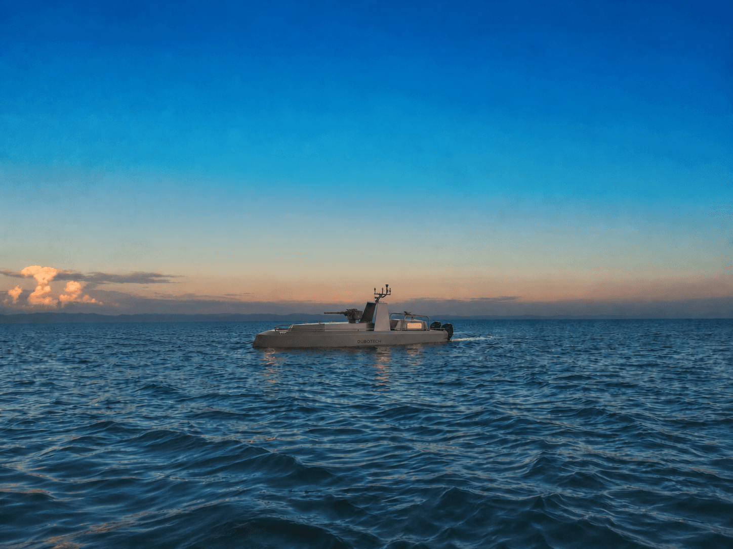 Dubotech autonomous system operating in the sea domain